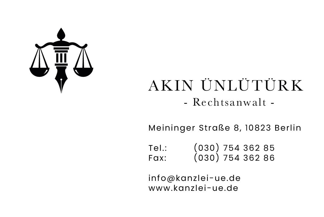 Rechtsanwalt ÜNLÜTÜRK
